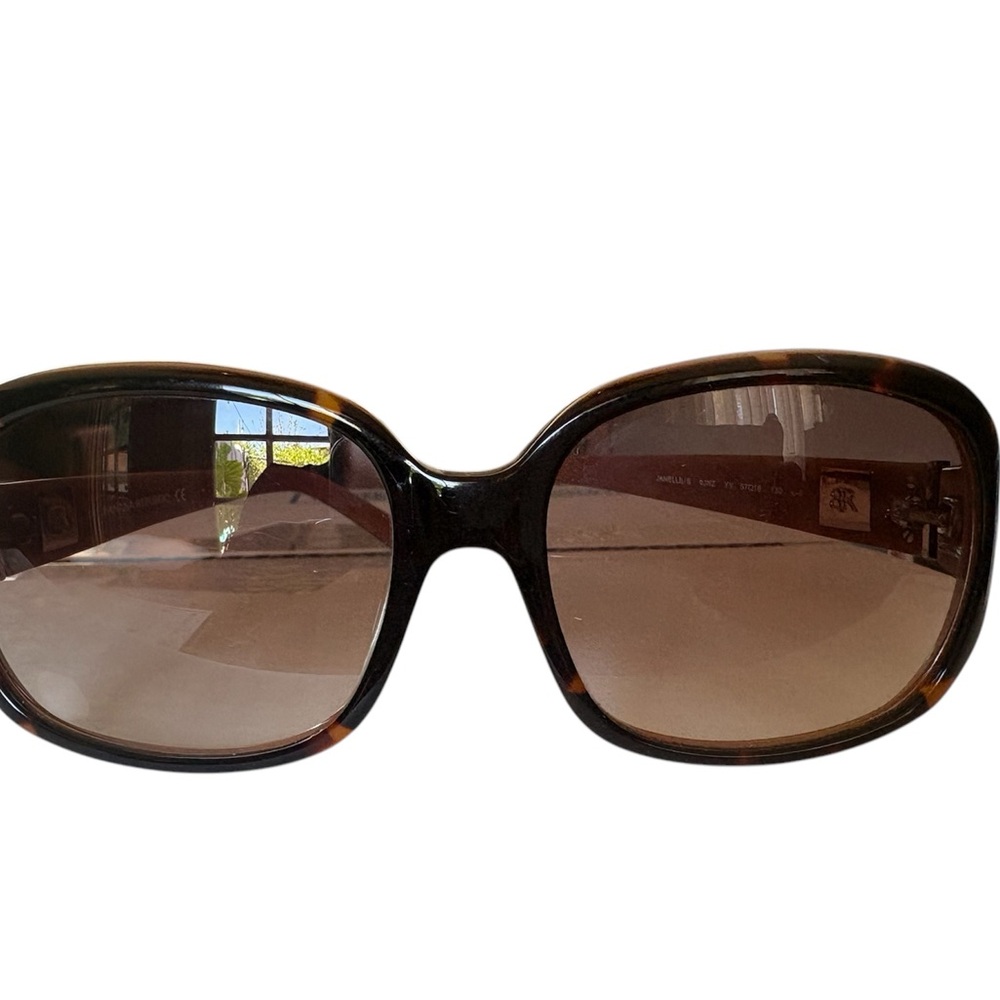 Banana Republic Janelle / s 130 Brown Oversized square Sun Glasses